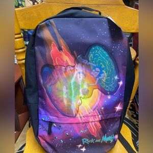 Bioworld Rick and Morty Black Backpack
